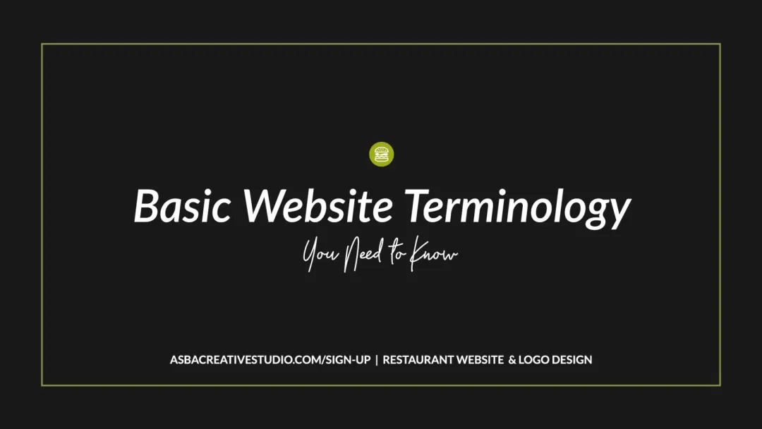 Basic Website Terminology: You need to know